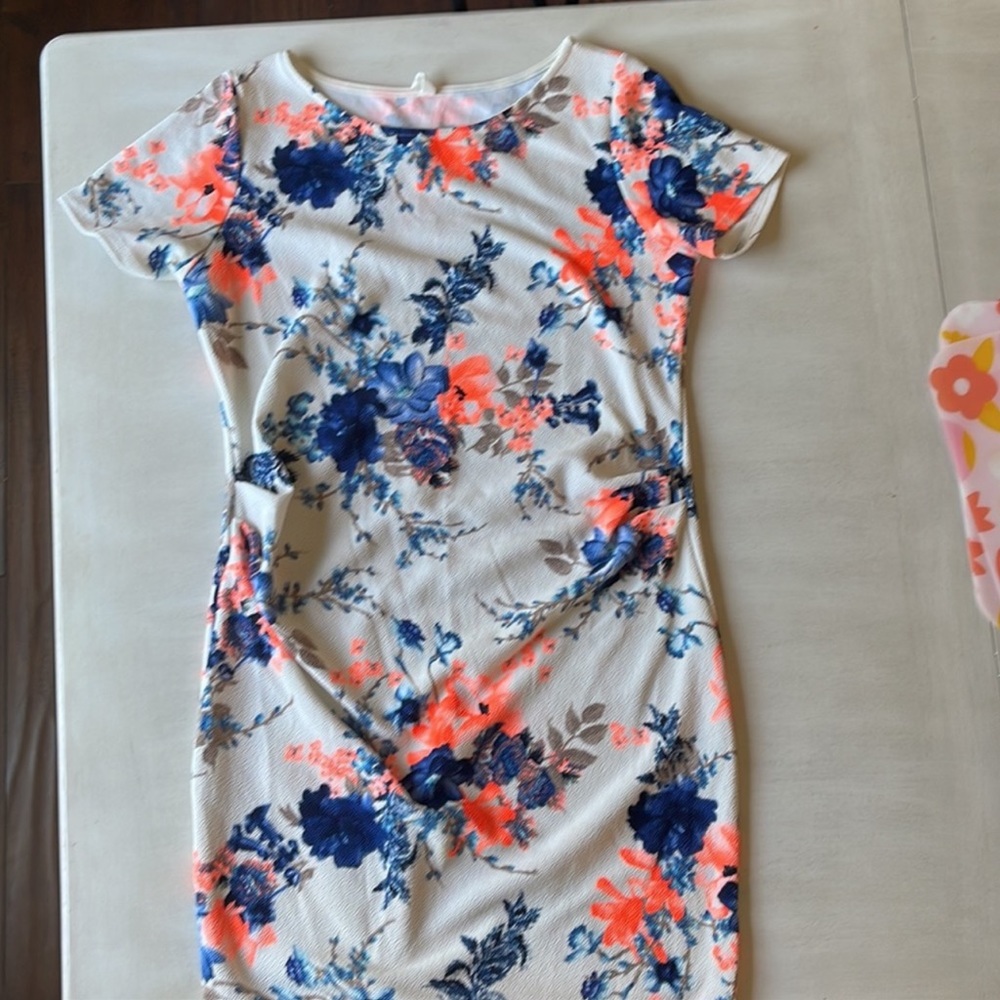 Pink Blush maternity dress